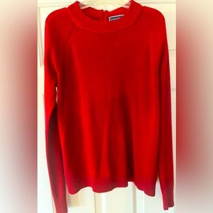 Karen Scott back zip sweater.